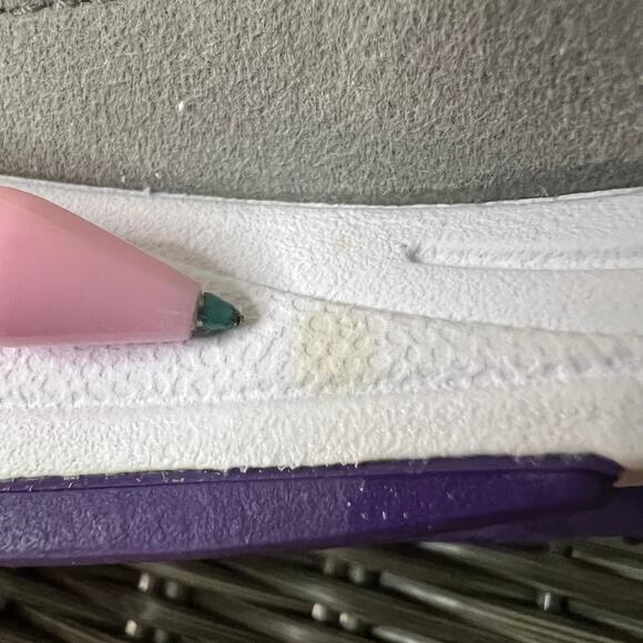 Nike Air Skylon 2 Men’s Size 9.5 Gray Volt Purple Retro Running Sneakers A01551- - Picture 9 of 14